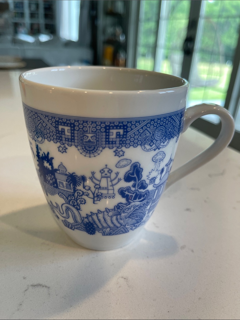Calamityware Don Moyer “Things Could Be Worse” Porcelain Mug